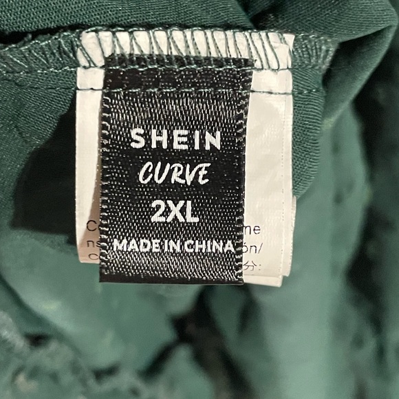 Shein Curve Green Dress Size 2XL - Picture 3 of 3